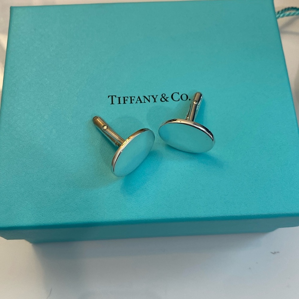 Tiffany & Co. Silver Cuff links